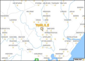 map of Mwalilo