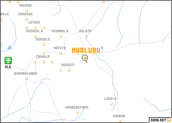 map of Mwalubu