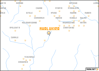 map of Mwalukira