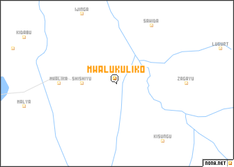map of Mwalukuliko