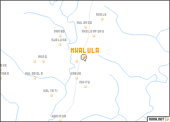 map of Mwalula