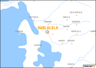 map of Mwalulele