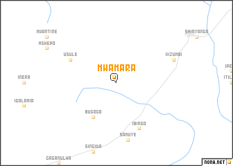 map of Mwamara