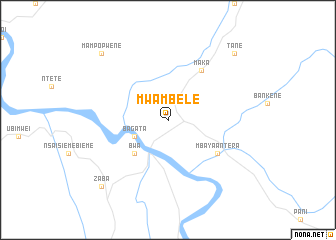 map of Mwambele