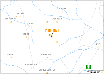 map of Mwambi