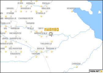 map of Mwambo