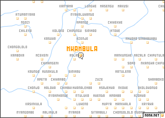 map of Mwambula