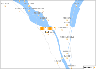 map of Mwambwa