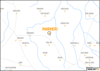 map of Mwameri