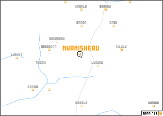 map of Mwamisheau