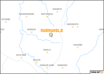 map of Mwamuholo