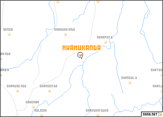 map of Mwamukanda