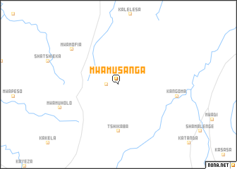 map of Mwamusanga