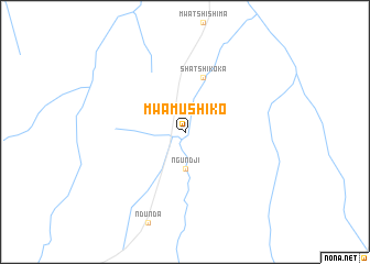 map of Mwa-Mushiko