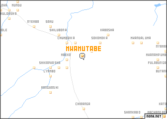 map of Mwamutabe