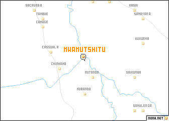 map of Mwamutshitu