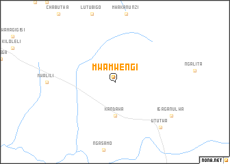 map of Mwamwengi