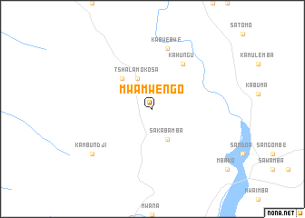 map of Mwamwengo