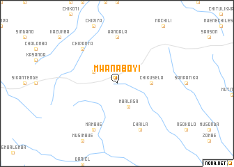 map of Mwanaboyi