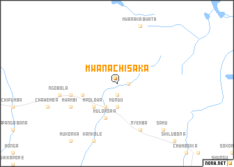 map of Mwanachisaka