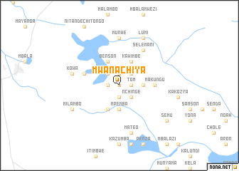 map of Mwanachiya