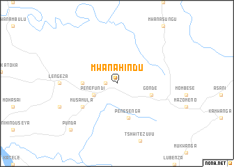 map of Mwana-Hindu