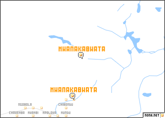 map of Mwanakabwata