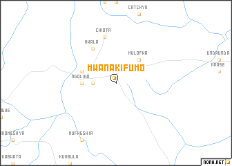 map of Mwanakifumo