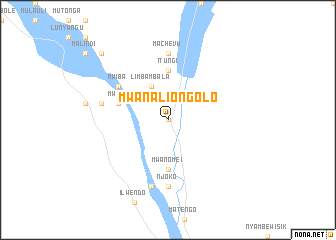 map of Mwanaliongolo