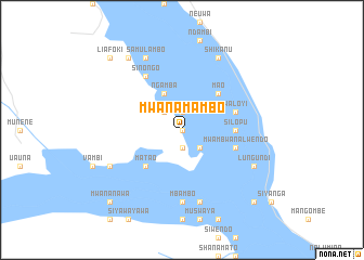 map of Mwanamambo