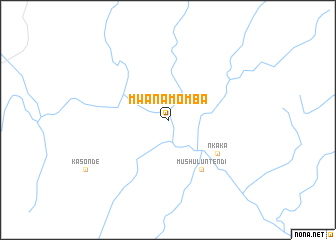 map of Mwanamomba