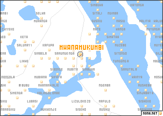 map of Mwanamukumbi