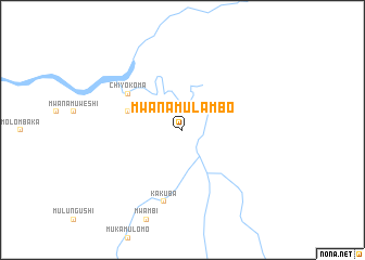 map of Mwanamulambo