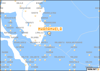 map of Mwanamwela