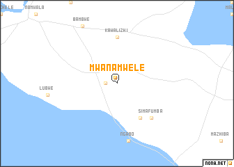 map of Mwanamwele