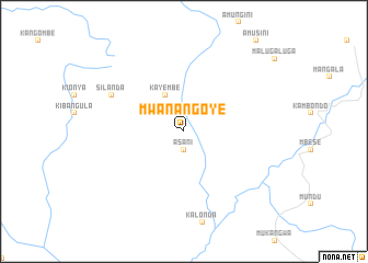 map of Mwana-Ngoye