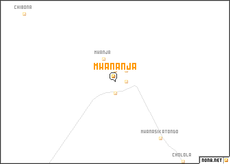 map of Mwananja