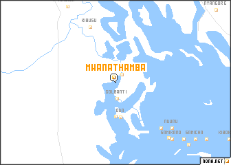 map of Mwanathamba