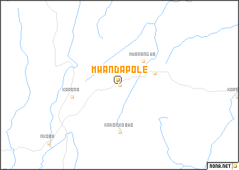 map of Mwandapole