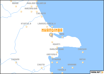 map of Mwandimba