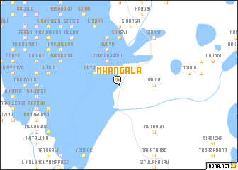 map of Mwangala