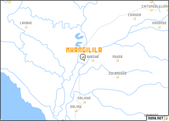 map of Mwangilila