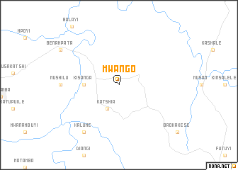 map of Mwango