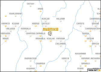 map of Mwanika