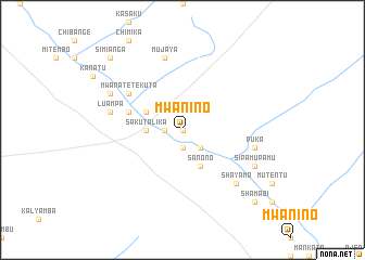 map of Mwanino