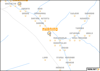map of Mwanino