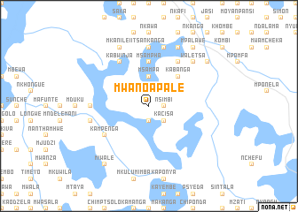 map of Mwanoapale