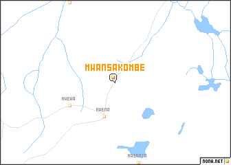 map of Mwansakombe