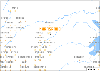 map of Mwansanbo