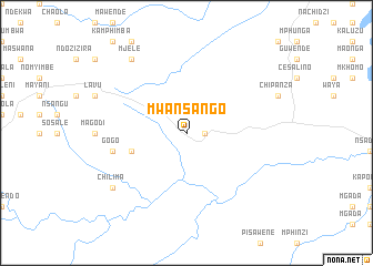 map of Mwansango